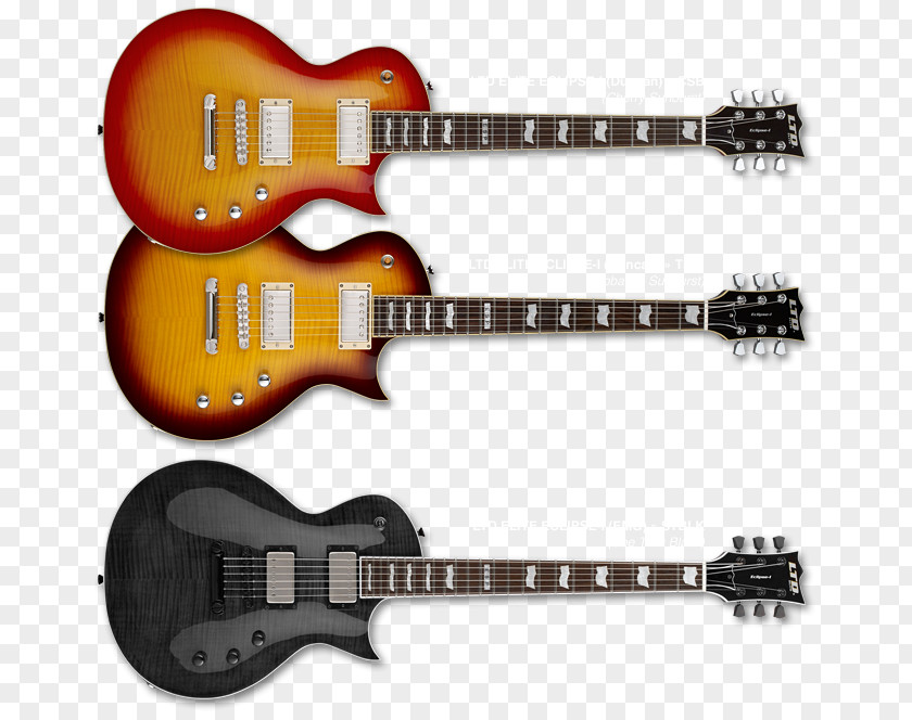 Guitar ESP LTD EC-1000 Guitars EC-401 Electric PNG