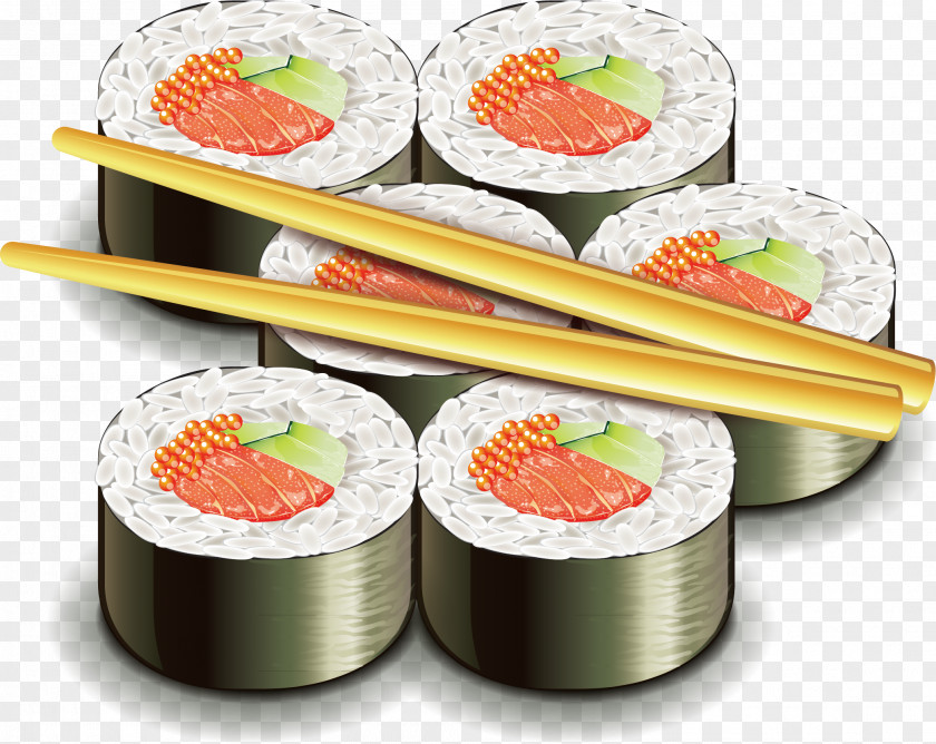 Japanese Glutinous Rice Design Creativity Cuisine Sushi Asian Onigiri Gimbap PNG