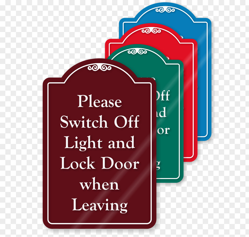 Switch Off Door Hanger Room Receptionist Business PNG