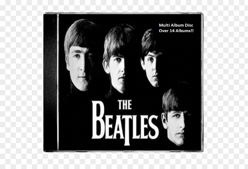 The Beatles Logo Album Cover Blackbird Art PNG