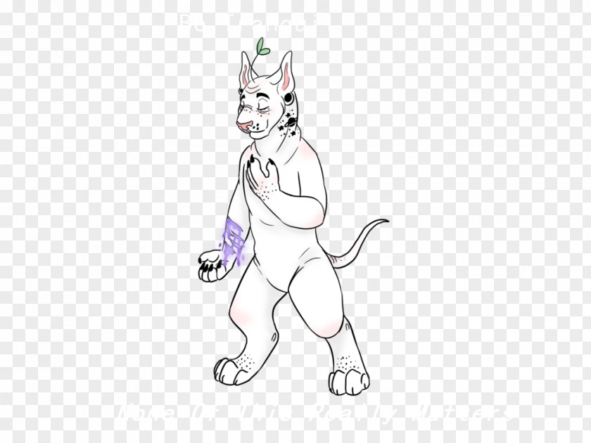 Cat Whiskers Dog Sketch PNG
