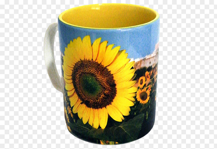 Ceramic Mug Dandelion Coffee Cup Flowerpot PNG