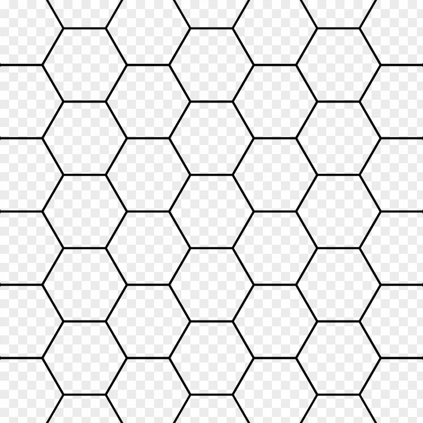 Euclidean Hexagonal Tiling Honeycomb Conjecture Geometry PNG