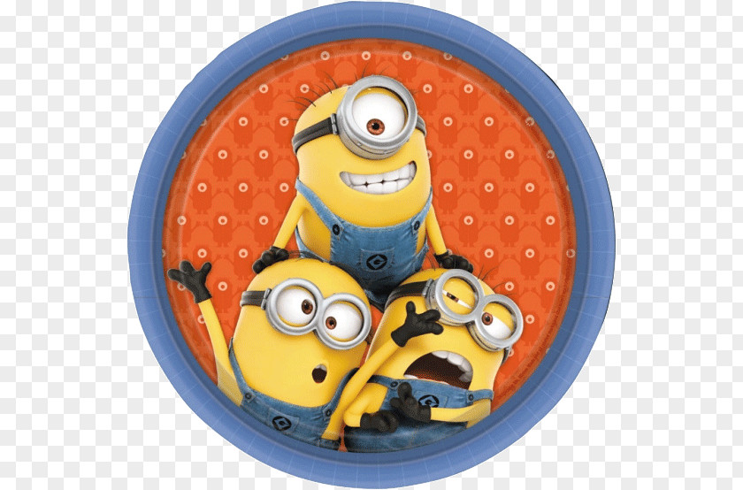Minions Plate Cloth Napkins Despicable Me Party PNG