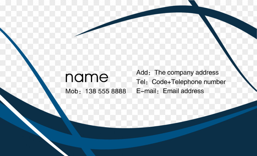 Blue Material On The Back Of Business Cards PNG