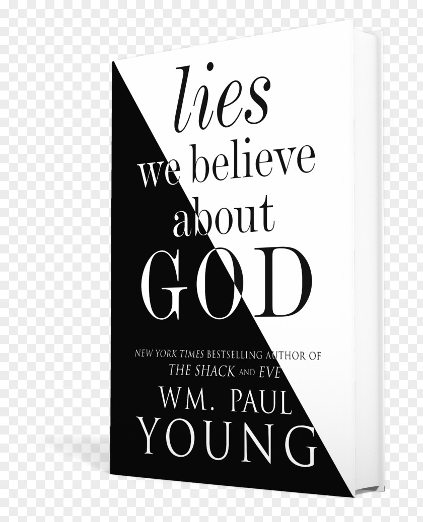 Book Lies We Believe About God Brand Font PNG