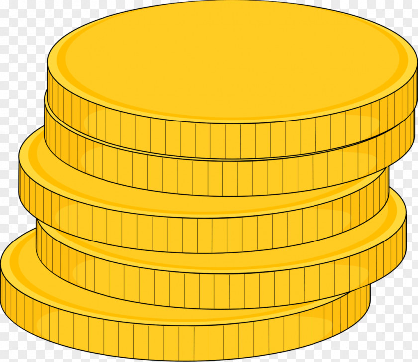 Coin Clip Art Vector Graphics Drawing Gold PNG