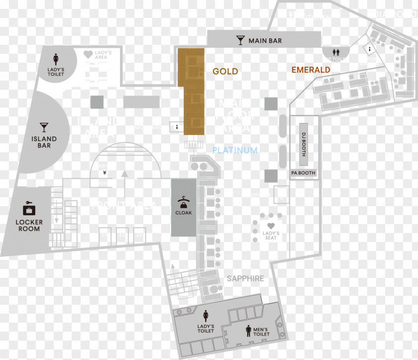 Shibuya TK SHIBUYA Floor Plan Nightclub World Diamond PNG