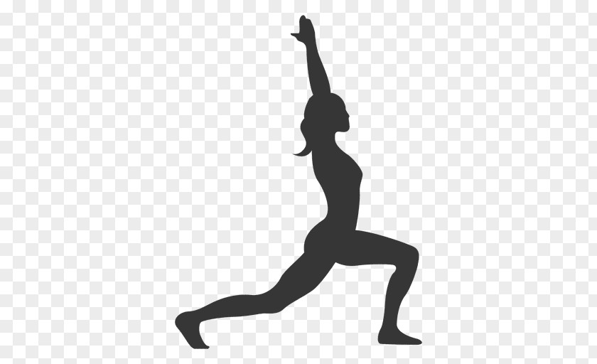 Silhouette Drawing Yoga PNG