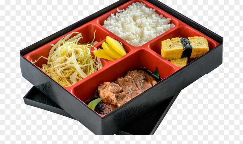 Steak With Rice And Vegetables Bento Beefsteak Ekiben Vegetable PNG