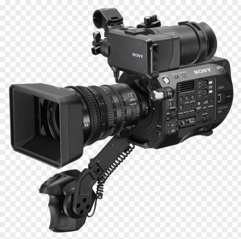 Camera Sony XDCAM PXW-FS7 II Super 35 Video Cameras PNG