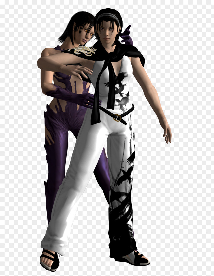 Dark Rope Jun Kazama Jin Tekken Tag Tournament 2 7 PNG