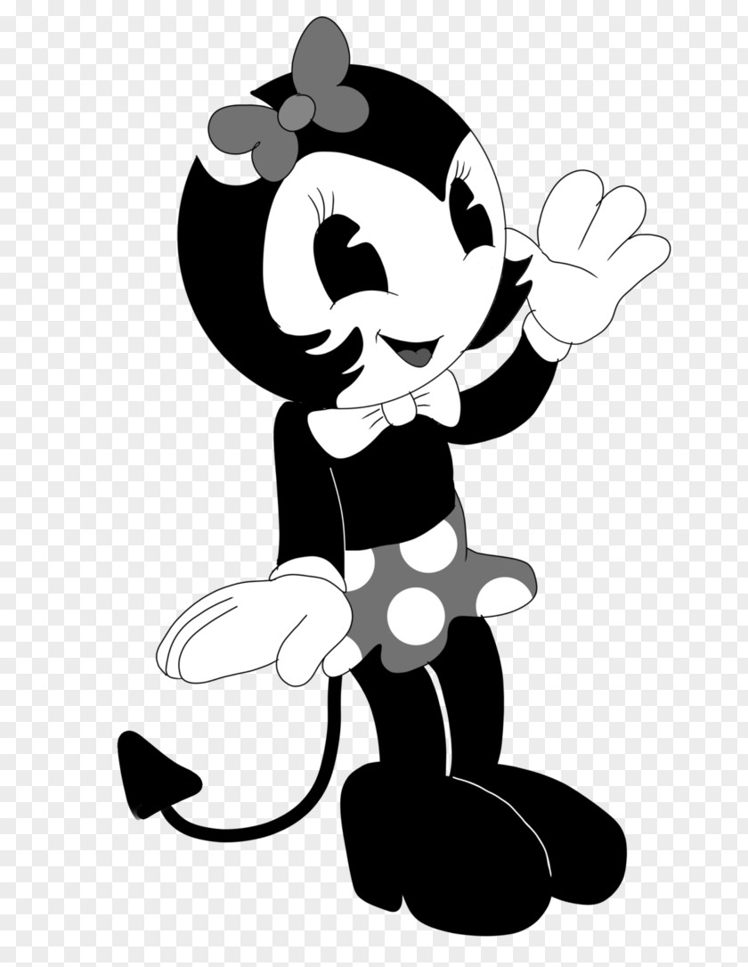 Demon Bendy And The Ink Machine Drawing Rubber Hose Animation PNG