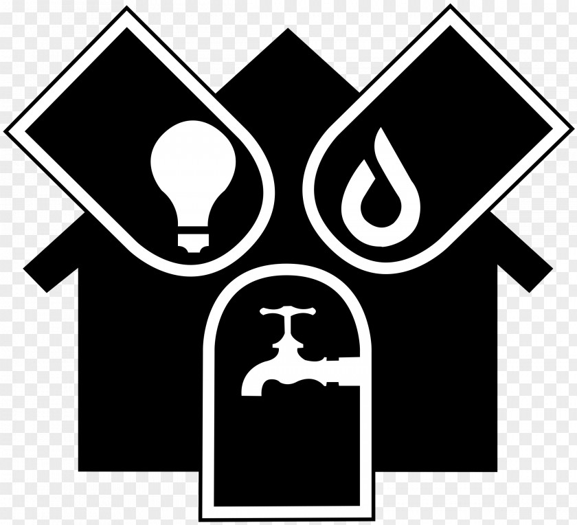 Electric Water Electricity Three Utilities Problem Clip Art PNG
