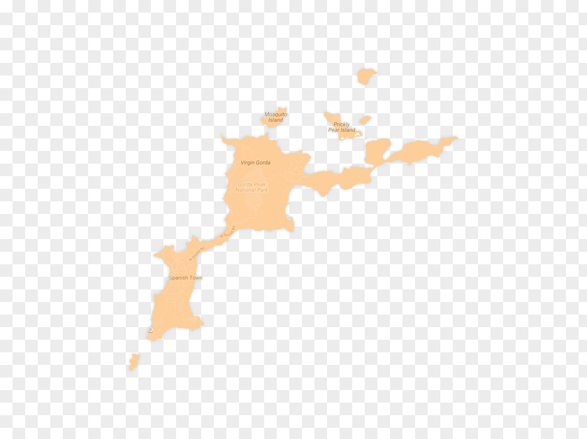 Virgin Gorda Lesser Antilles Stock Photography Map PNG