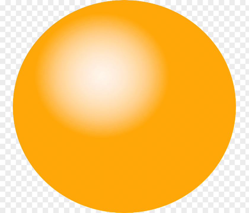 Ball Yellow Circle PNG