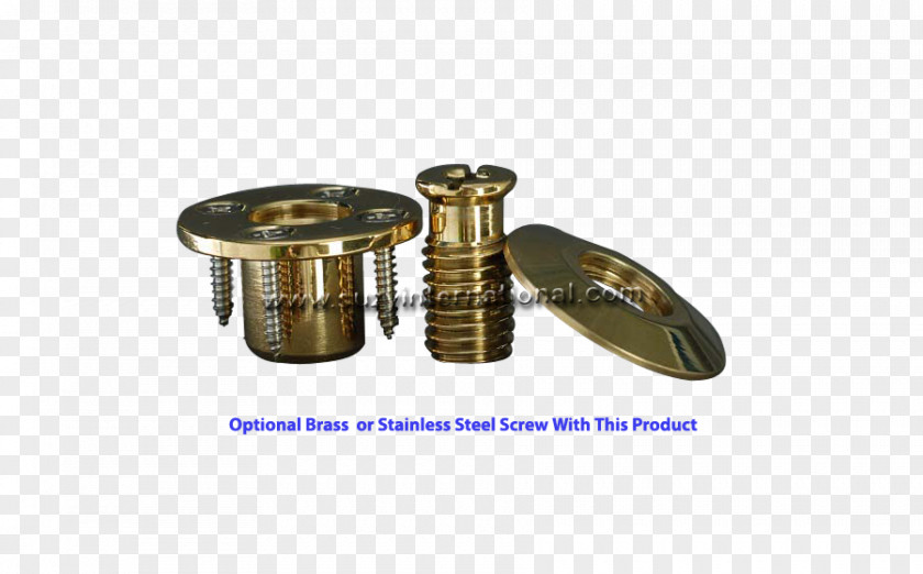 Brass Anchor Deck Wood Screw PNG