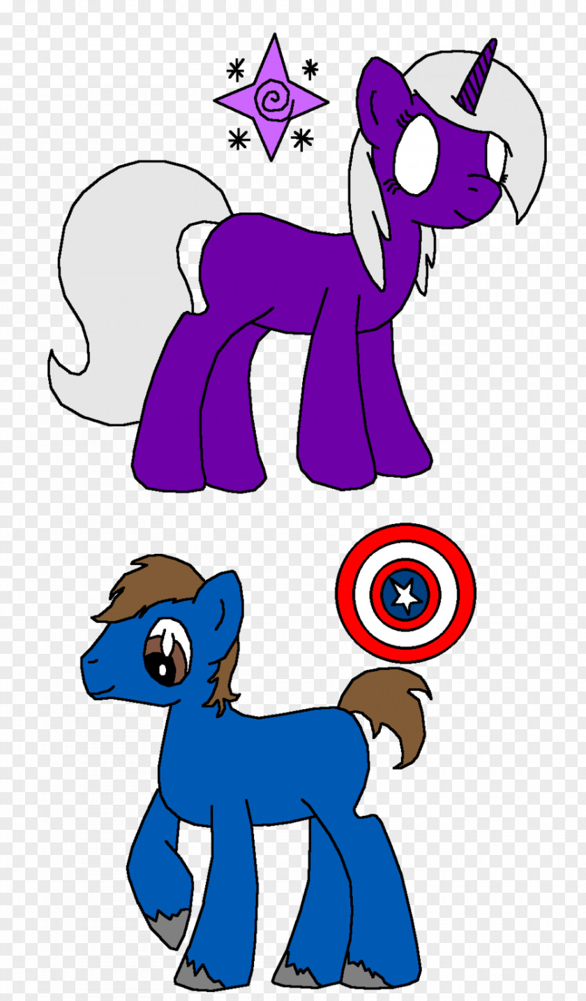 Horse Cartoon Purple Clip Art PNG
