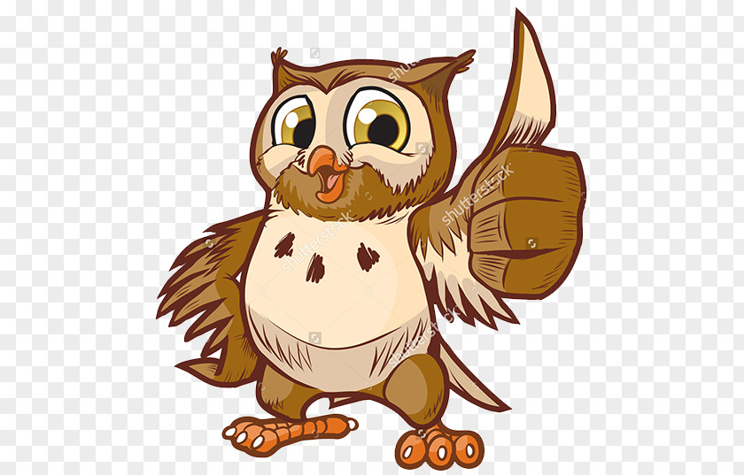 Owl Cartoon Clip Art PNG