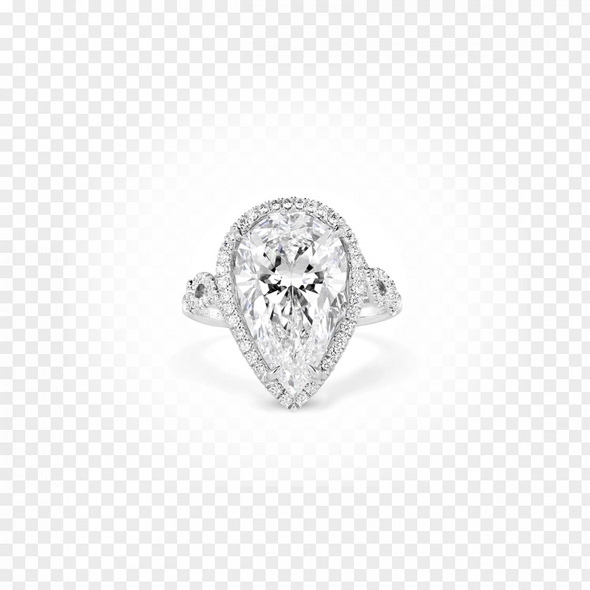 Platinum Ring Diamond Engagement Gemstone PNG