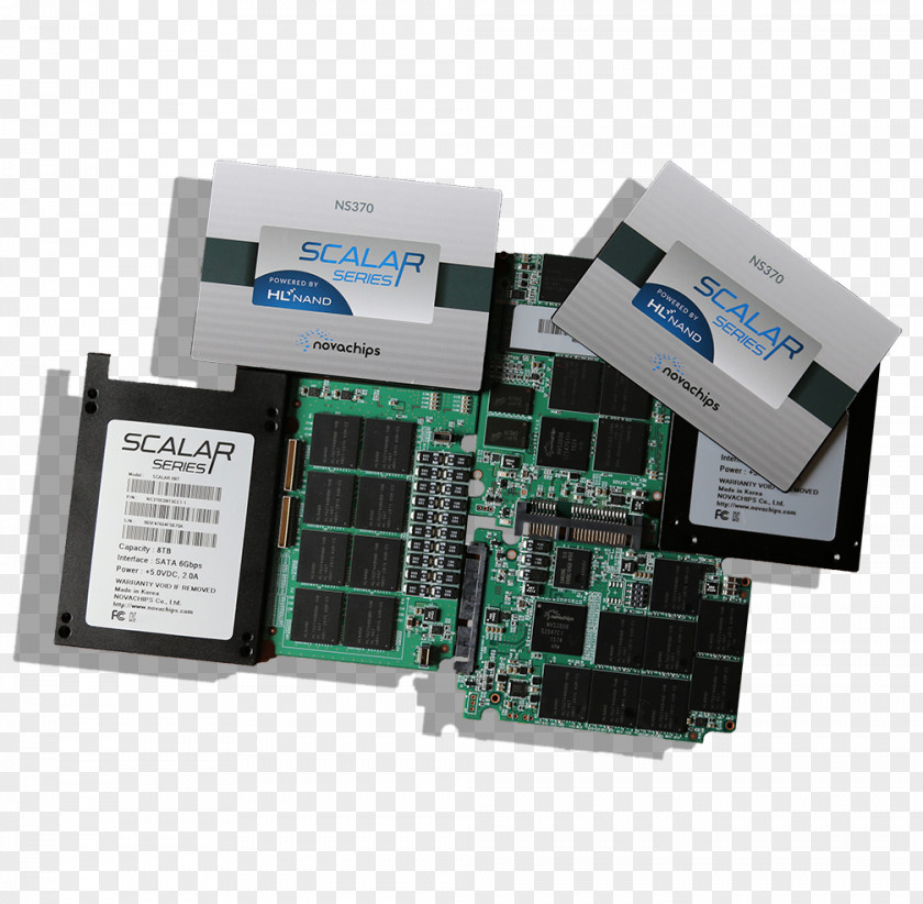 SSD Flash Memory Solid-state Drive NVM Express Integrated Circuits & Chips SK Hynix PNG