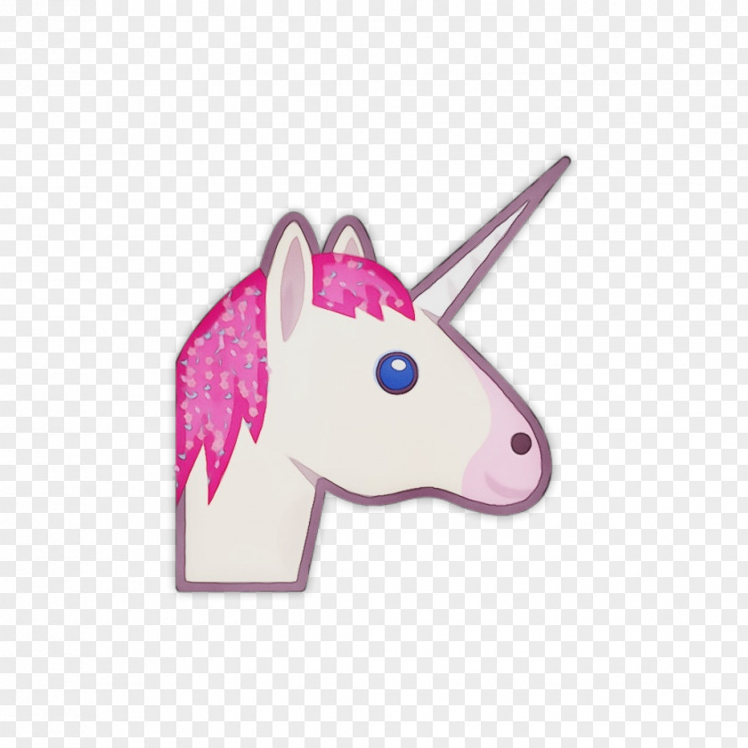 Violet Unicorn / M Unicorn-m Font Snout PNG
