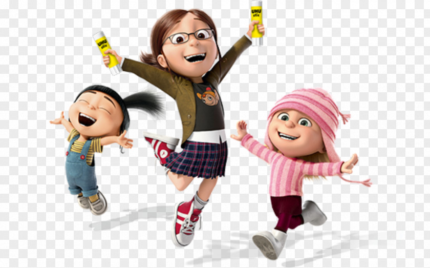 Despicable Me Agnes Margo Edith Minions PNG