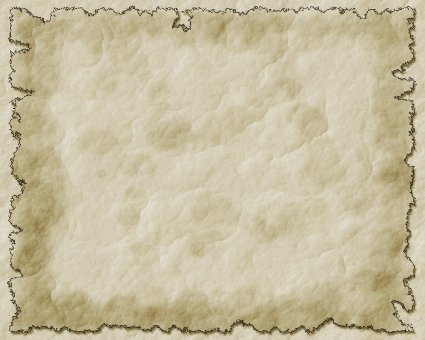 Old Paper Parchment World Map PNG