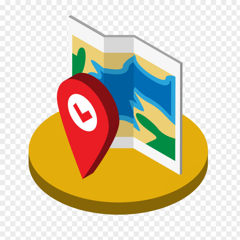 Vector Map Model 3D Computer Graphics Icon PNG