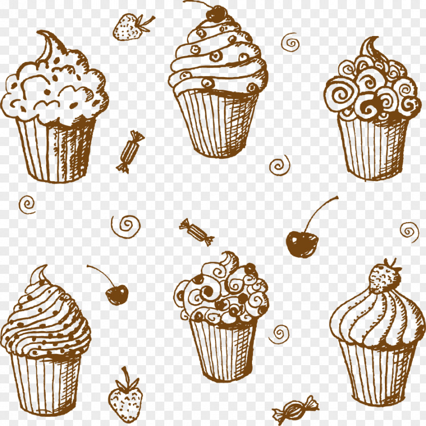Associate Design Element Cupcake Vector Graphics Illustration Royalty-free Image PNG