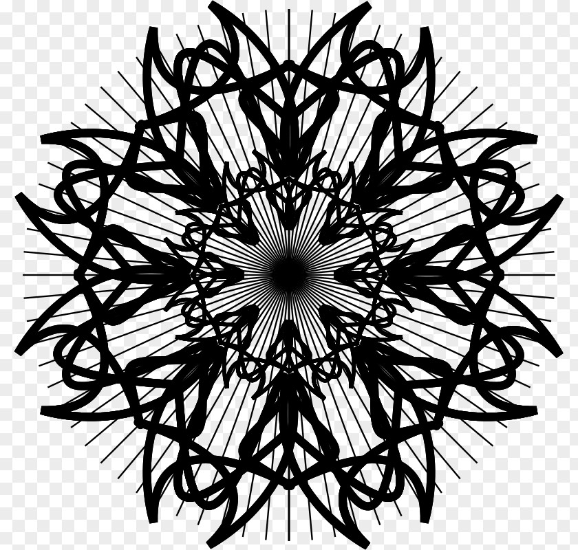 Design Snowflake Clip Art PNG