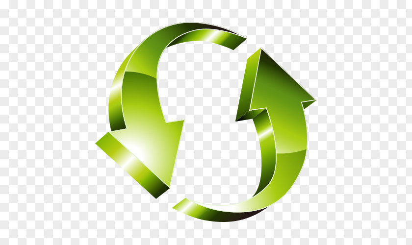 Recycle Icon Arrow Three-dimensional Space Symbol PNG