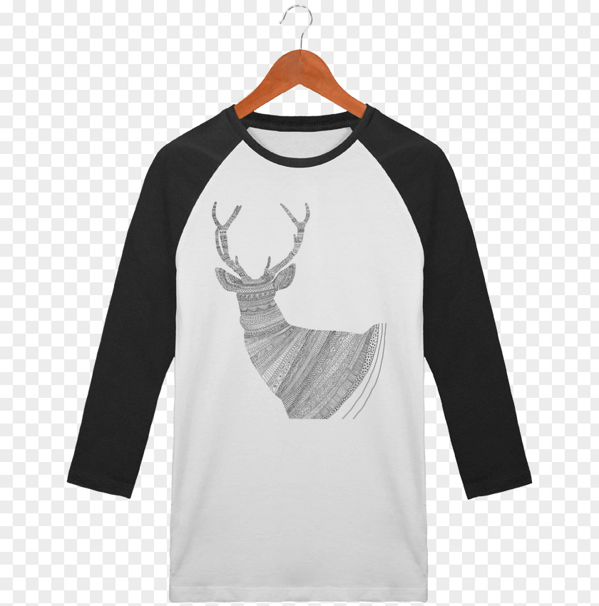Stag T-shirt Collar Unisex Sleeve Baby & Toddler One-Pieces PNG