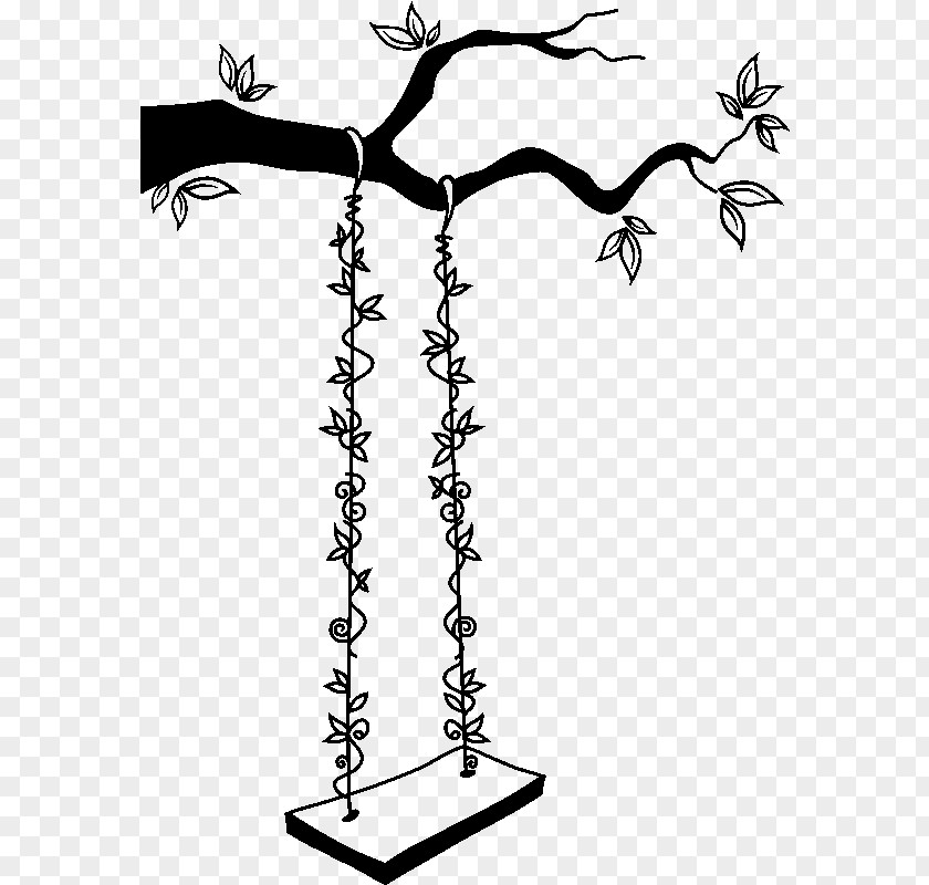 Sticker Twig Branch Swing Child PNG