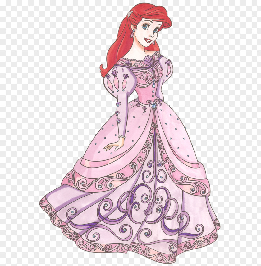 Ariel Mermaid Cinderella Belle Pocahontas Fa Mulan PNG