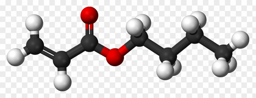 Balls Acrolein Crotonaldehyde Molecule Ball-and-stick Model PNG