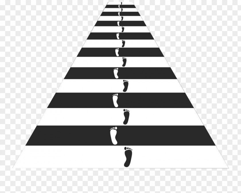 The Footprints On Crosswalk Pedestrian Crossing Zebra PNG