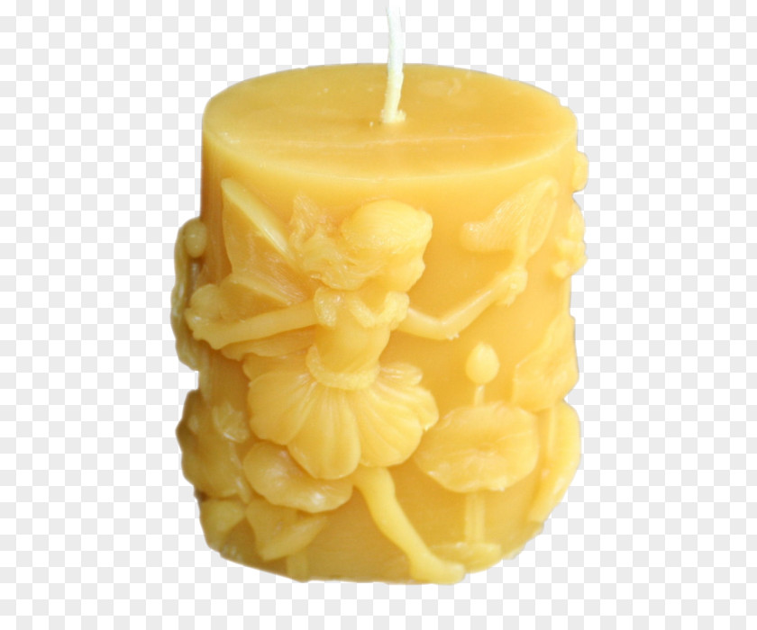 Candle Flameless Wax Lighting Column PNG