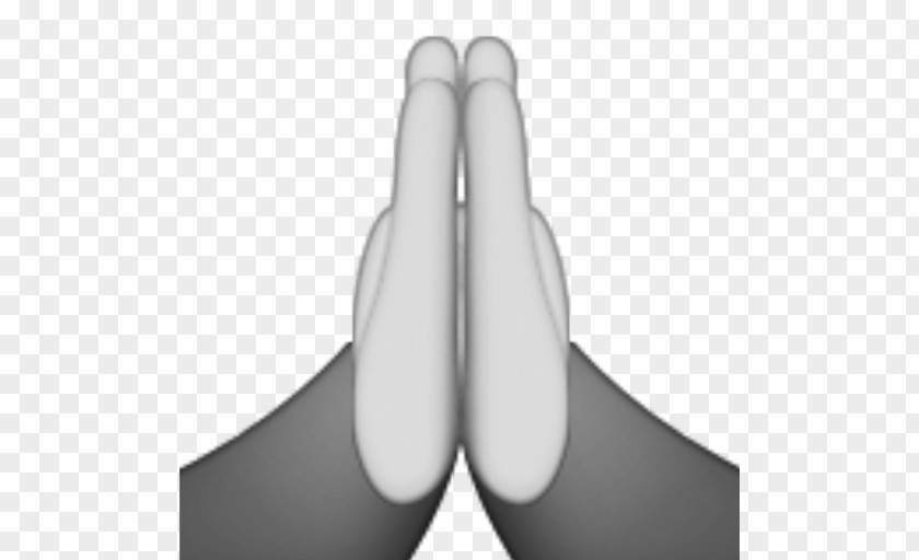 Emoji Praying Hands Prayer High Five Emoticon PNG