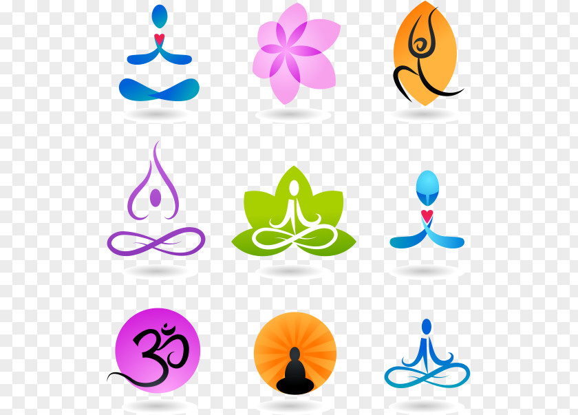 Yoga Zen Logo Clip Art PNG