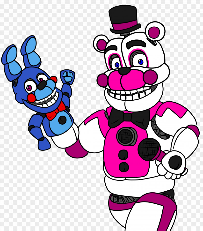 Funtime Freddy Five Nights At Freddy's Fan Art Drawing Clip PNG