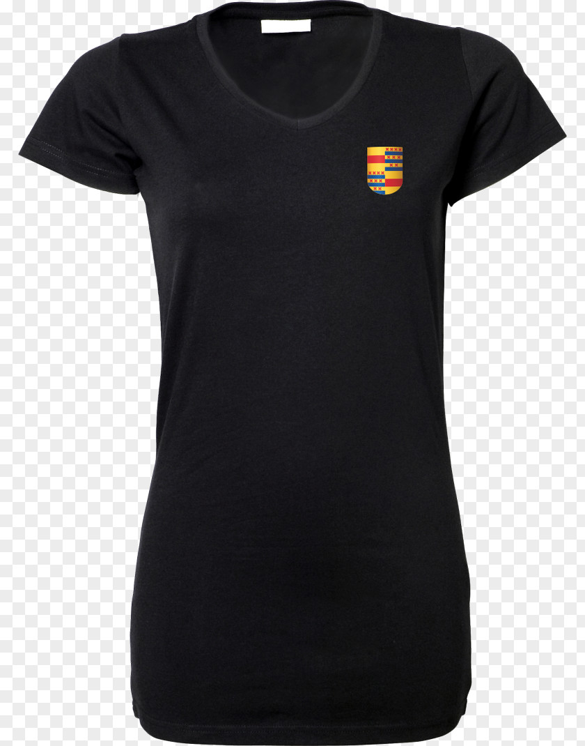 T-shirt Long-sleeved Neckline Top PNG