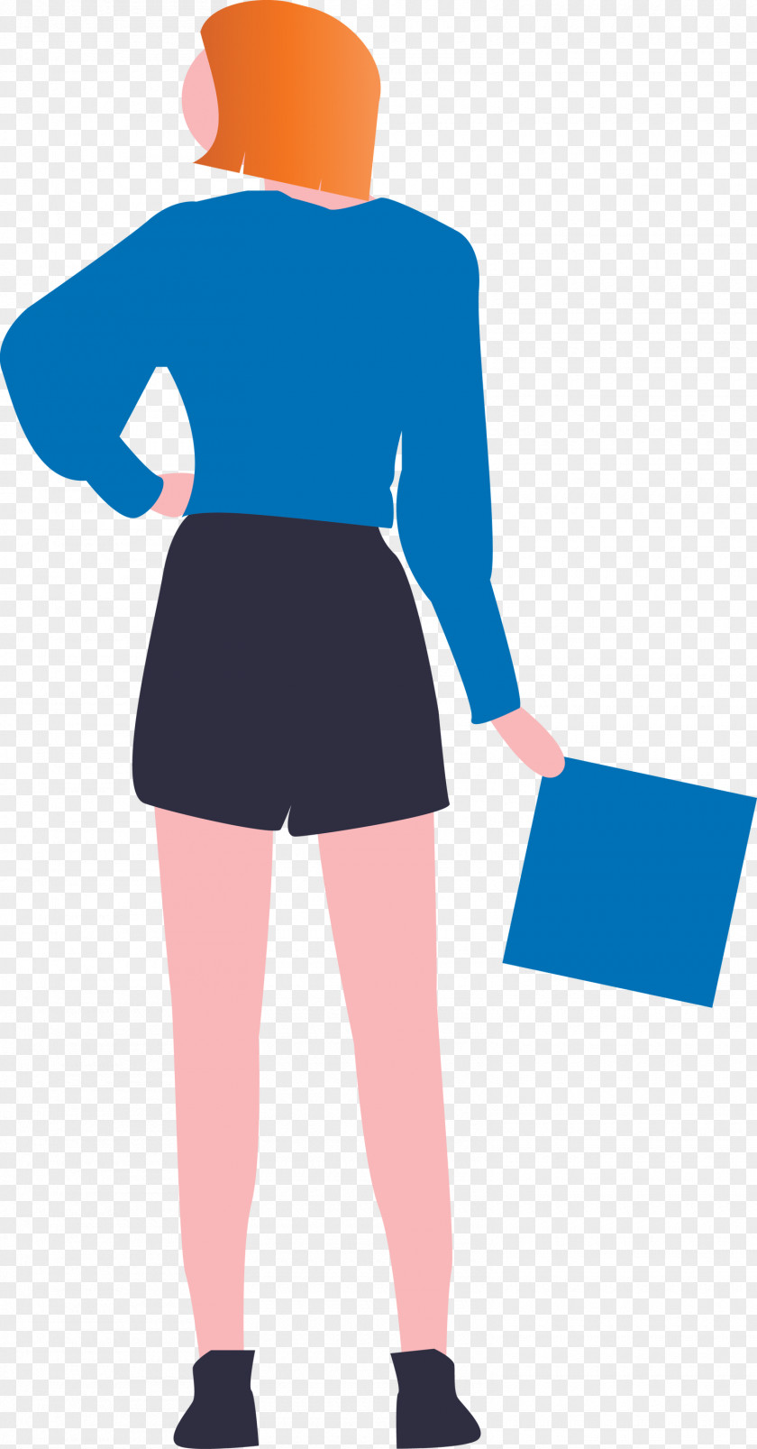 Woman Holding Paper Fashion Lady PNG