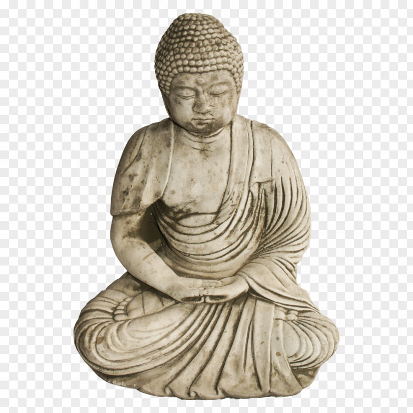 Buddha Hand Standing Seated From Gandhara Statue Classical Sculpture PNG