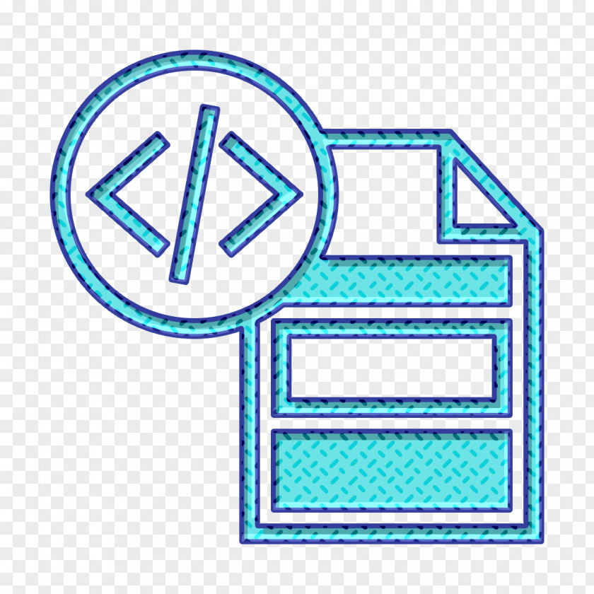 Coding Icon Data Management Command PNG