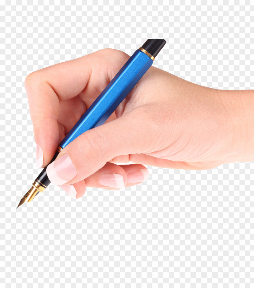 Hand Holding A Pen Writing Paper Stock Photography PNG