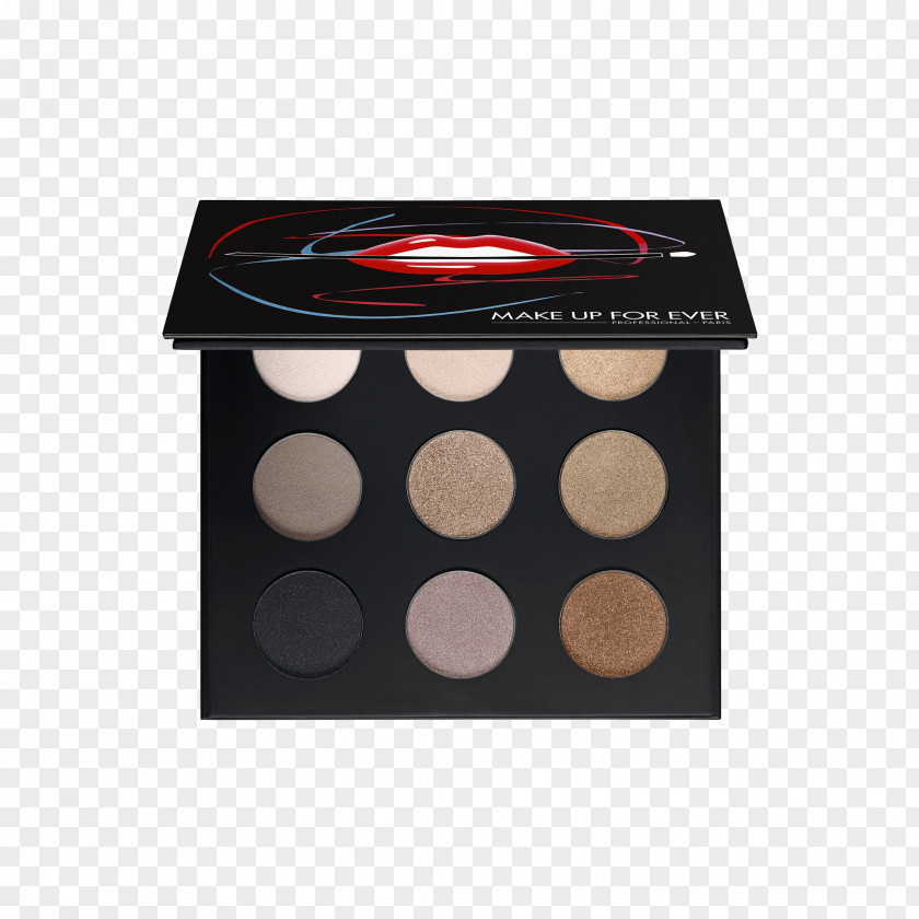 Makeup Eye Shadow Cosmetics Palette Make Up For Ever Color PNG