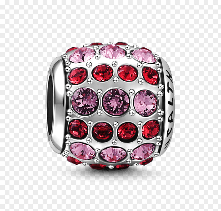 Ruby Silver Bead Bling-bling Jewellery PNG