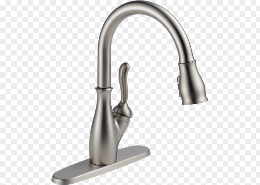 Sink Tap Delta Faucet Company Stainless Steel Kitchen PNG