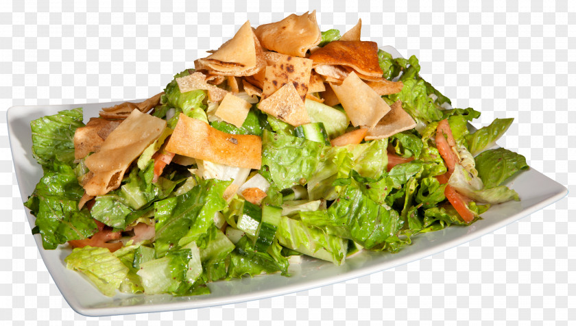 Sumac Fattoush Vegetarian Cuisine Caesar Salad Food Pita PNG